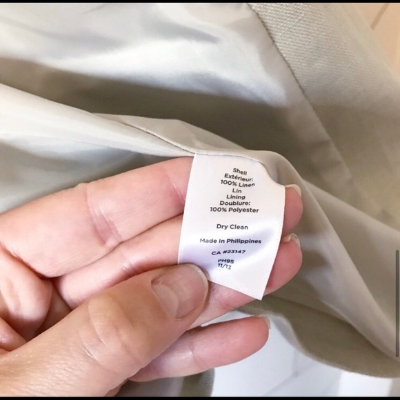 Talbots 100% Linen Blazer - Picture 5 of 5